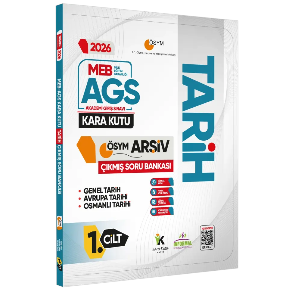 2026 MEB-AGS Kara Kutu ÖSYM Çıkmış Soru Bankası FULL ALTIN PAKET SETİ Konu Özetli Dijital Çözümlü