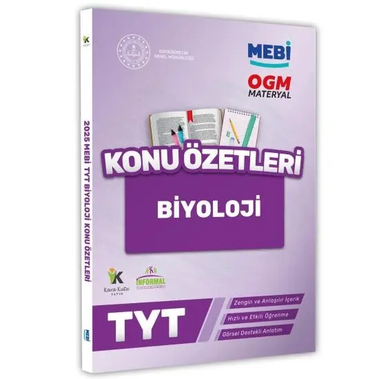 2025 YKS-TYT MEBİ-Konu Özetleri A4 Renkli BASKI ÜCRETİ