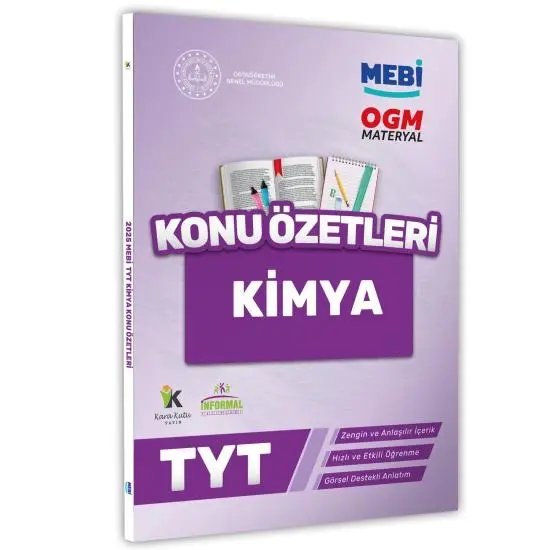 2025 YKS-TYT MEBİ-Konu Özetleri A4 Renkli BASKI ÜCRETİ