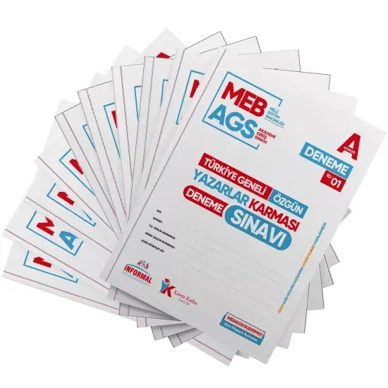 2026 Ocak Müfredatı MEB-AGS Yazarlar Karması 10lu Deneme 80 Soruluk GY-GK-Eğitim Çözümlü TG Paket