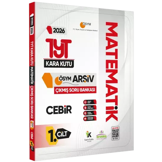 2026 TYT Kara Kutu Matematik 1.-2.Cilt ve Geometri 3lü ÖSYM Çıkmış Soru Bankası Konu Özetli Çözümlü