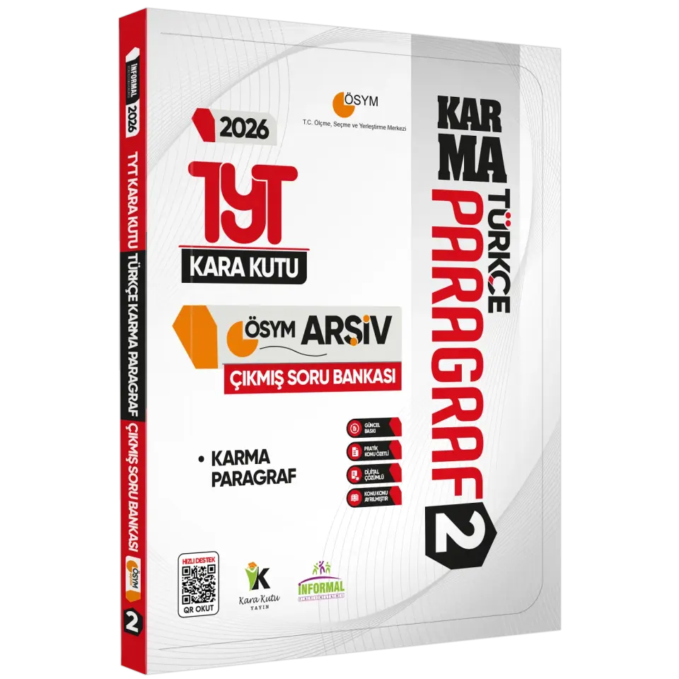 2026 TYT Türkçe Özgün Asimetrik Paragraf-Çıkmış Karma Paragraf Soru Bankası Konu Özetli Çözümlü