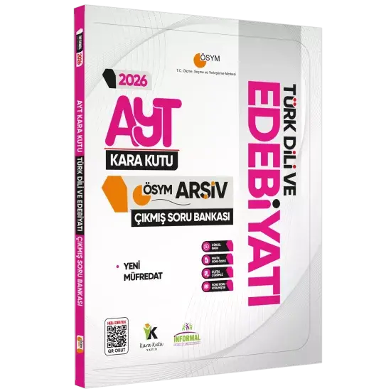 2026 YKS-AYT EDEBİYAT Kara Kutu ÖSYM Çıkmış Soru Havuzu Bankası Konu Özetli Dijital Çözümlü