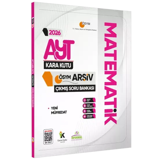 2026 YKS-AYT MATEMATİK Kara Kutu ÖSYM Çıkmış Soru Havuzu Bankası Konu Özetli Dijital Çözümlü