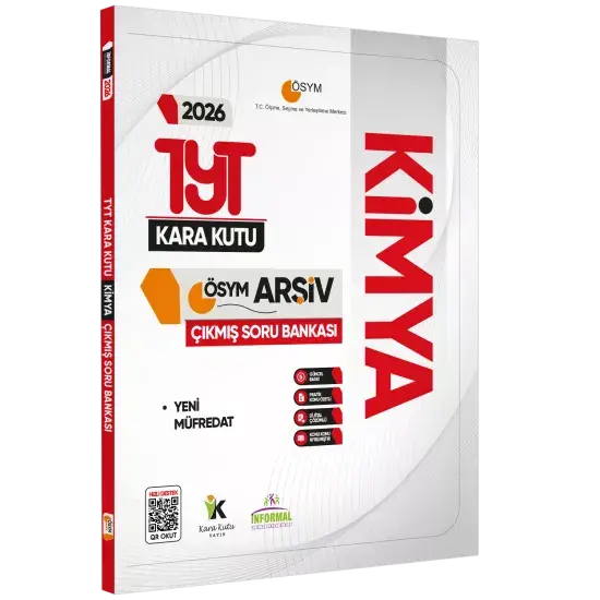 2026 YKS-TYT KİMYA’nın Kara Kutusu ÖSYM Çıkmış Soru Havuzu Bankası Konu Özetli Dijital Çözümlü