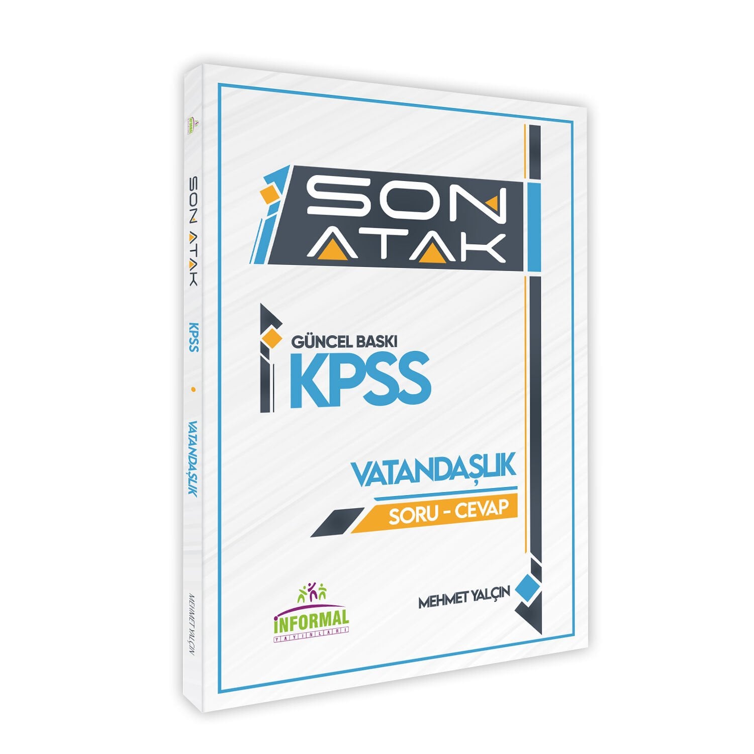 2025 İnformal Yayınları KPSS Vatandaşlık Son Atak SORU-CEVAP Pratik Bilgi CEP BOY Kitabı