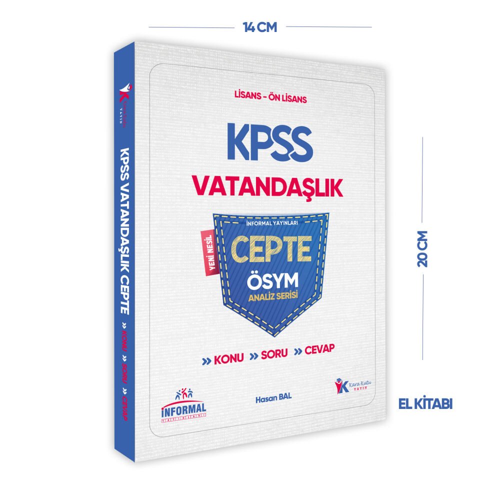 2026 KPSS Vatandaşlık Cepte Konu-Soru-Cevap ÖSYM Analiz Serisi