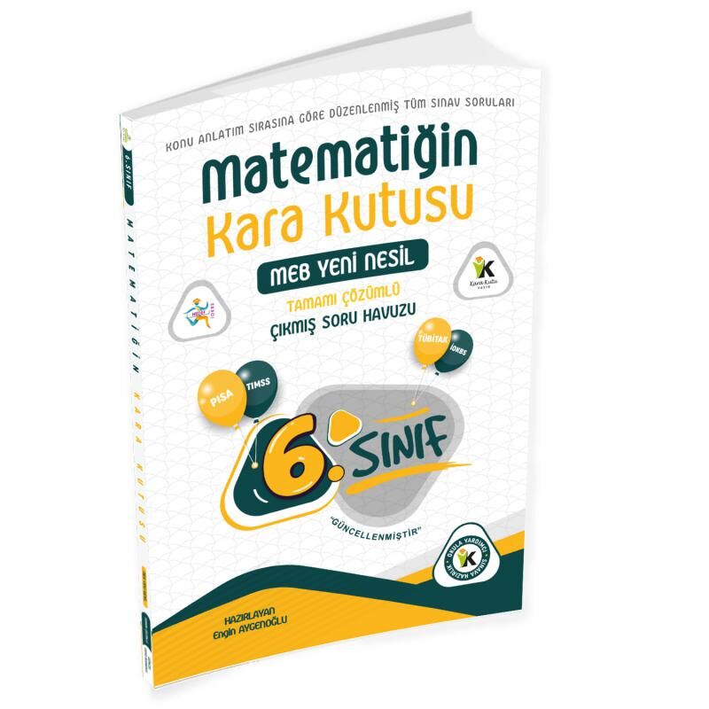 6.Sınıf Matematik Kara Kutu Tamamı Çözümlü Çıkmış Soru Bankası