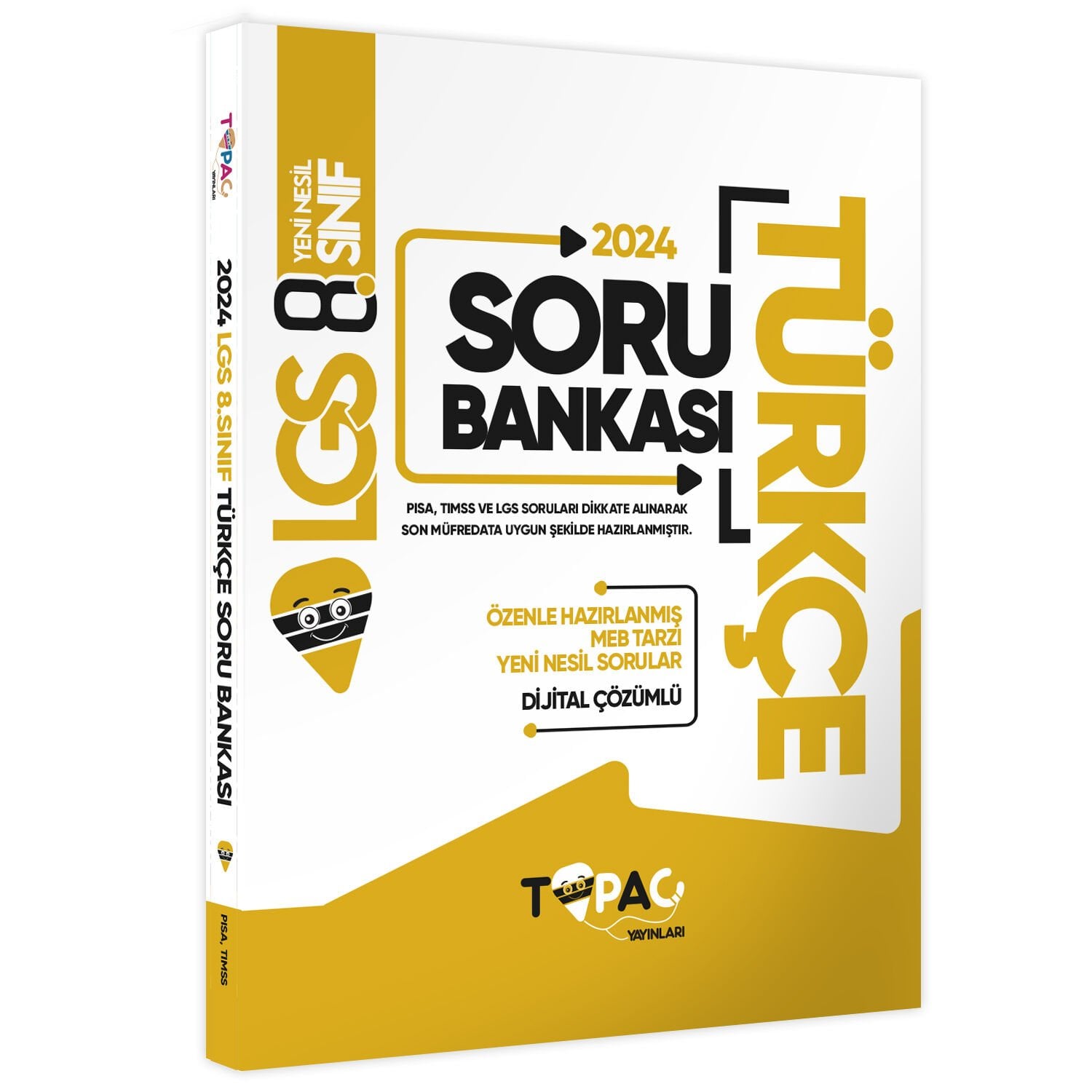 8.Sınıf LGS Türkçe Yeni Nesil Soru Bankası (Sınava Hazırlık, Okula Yardımcı)