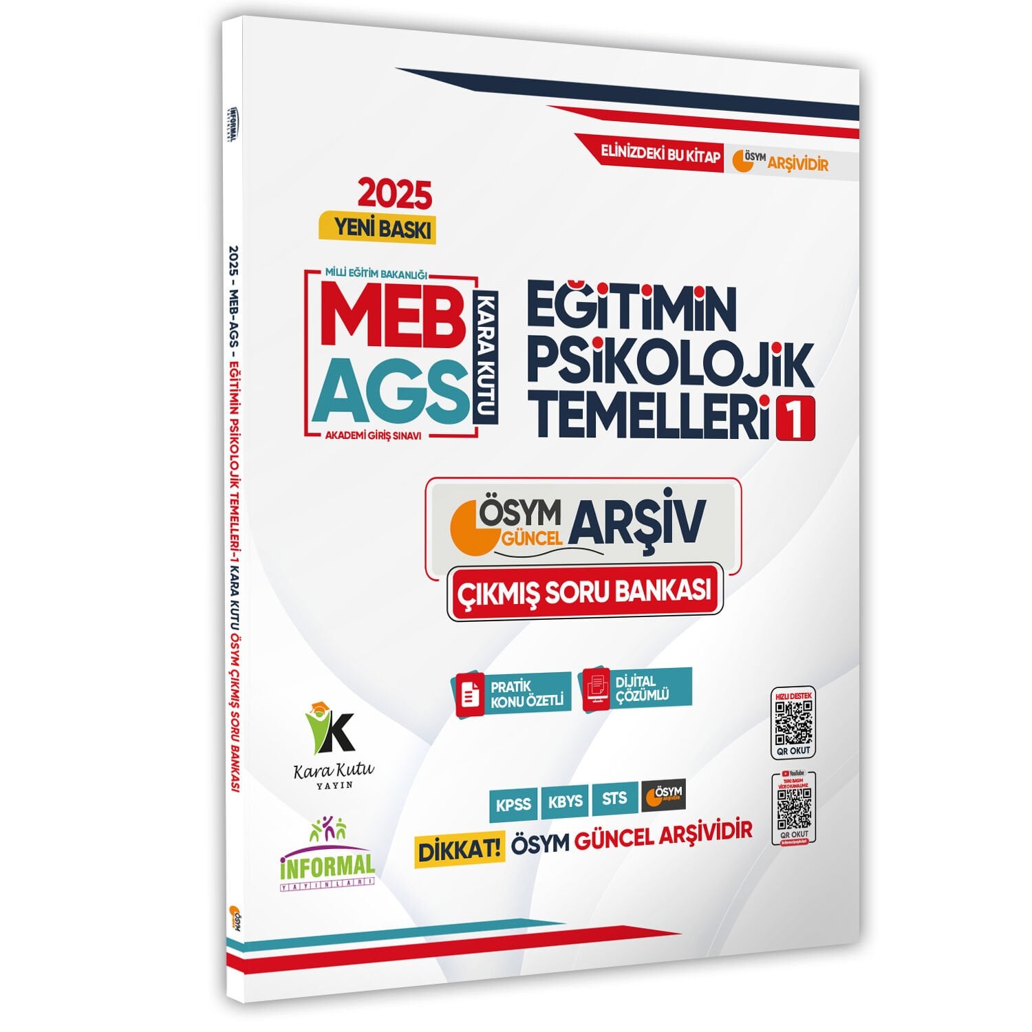 2025 MEB-AGS Eğitim Bilimlerinin Kara Kutusu GELİŞİM PSİKOLOJİSİ Çıkmış Soru Bankası Konu Ö. Çözümlü