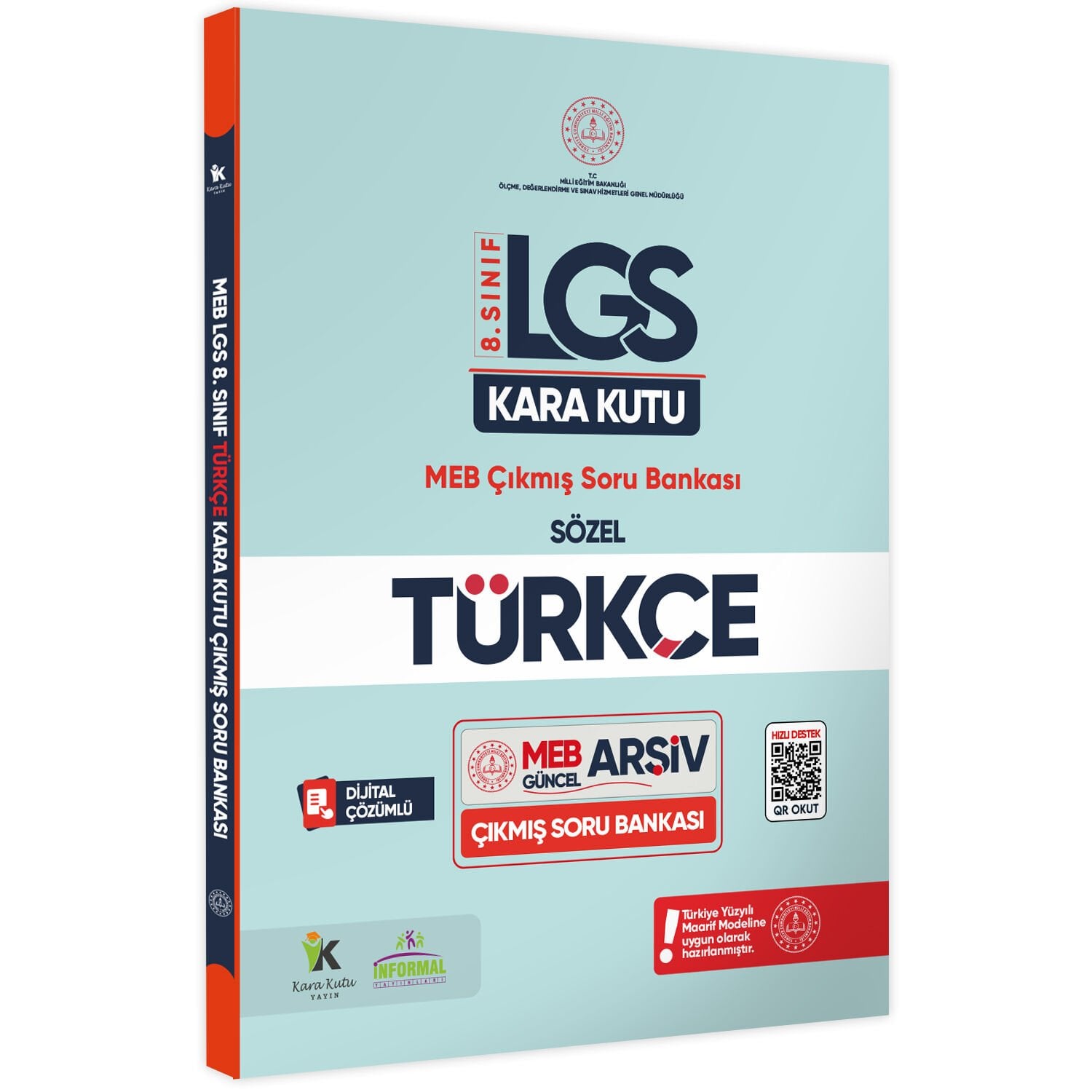 8.Sınıf LGS Türkçenin Kara Kutusu Dijital Çözümlü Çıkmış Soru Bankası