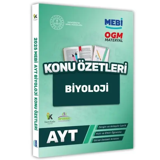 2025 YKS-AYT MEBİ-Konu Özetleri A4 Renkli BASKI ÜCRETİ