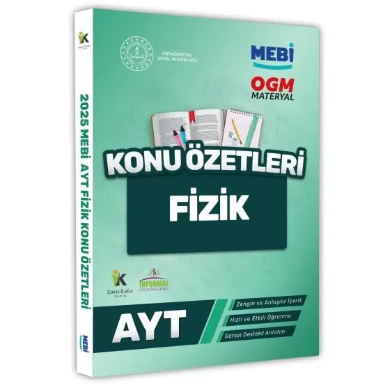 2025 YKS-AYT MEBİ-Konu Özetleri A4 Renkli BASKI ÜCRETİ
