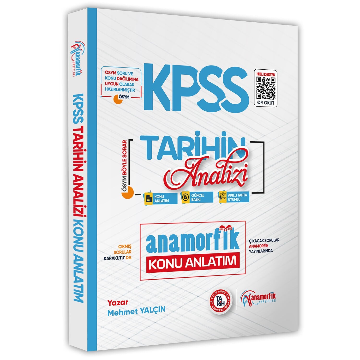 Anamorfik Yayınları KPSS Pratik Notlarla Tarihin Analizi Konu Anlatımı