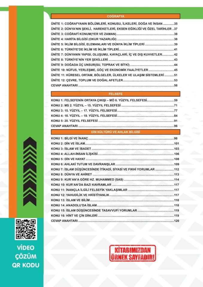 2025 YKS-TYT Sosyal Bilimler Karakutu ÖSYM Çıkmış Soru Bankası Çözümlü Konu Konu Son 7 Yıl