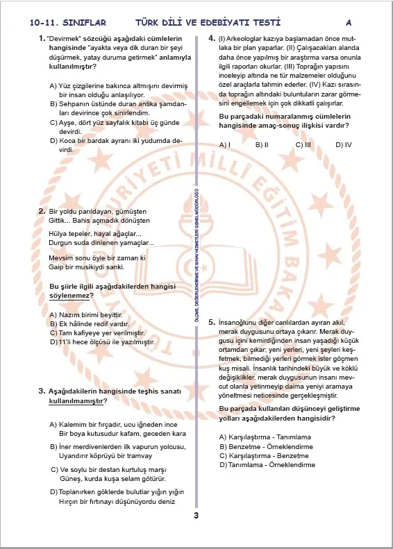 2026 10.Sınıf İOKBS (BURSLULUK SINAVI) MEB Çıkmış Soru Tıpkı Basım Deneme Paketi 7li Türkiye Geneli