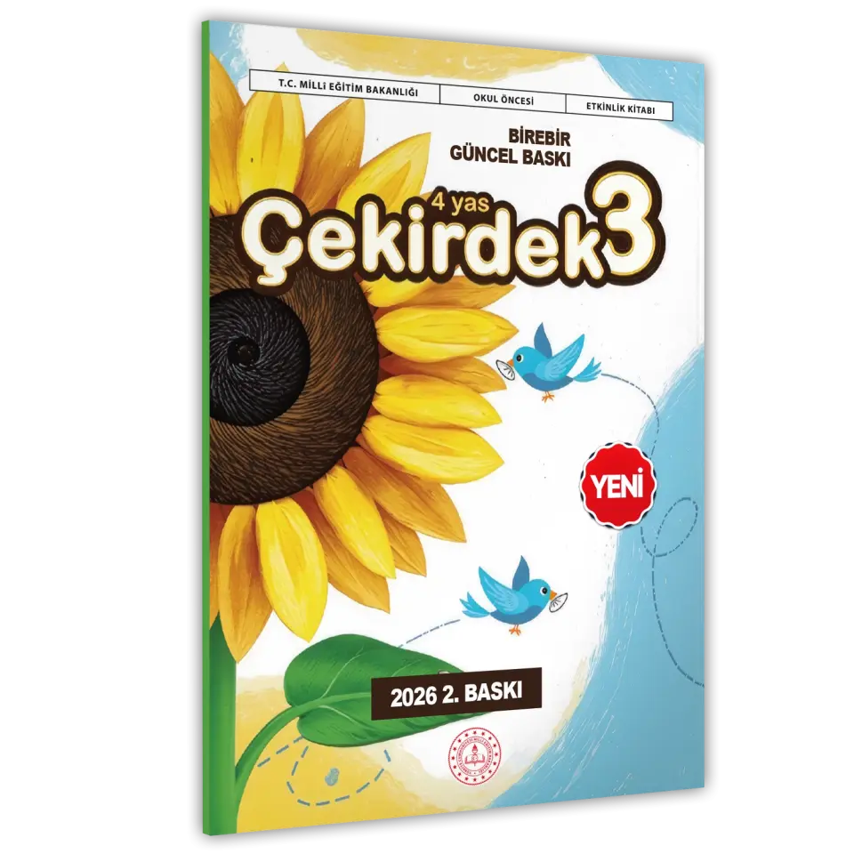 2026 4 Yaş Okul Öncesi MEB Etkinlik Kitabı Çekirdek 3 Eğlenceli ve Öğretici Aktiviteler BASKI ÜCRETİ