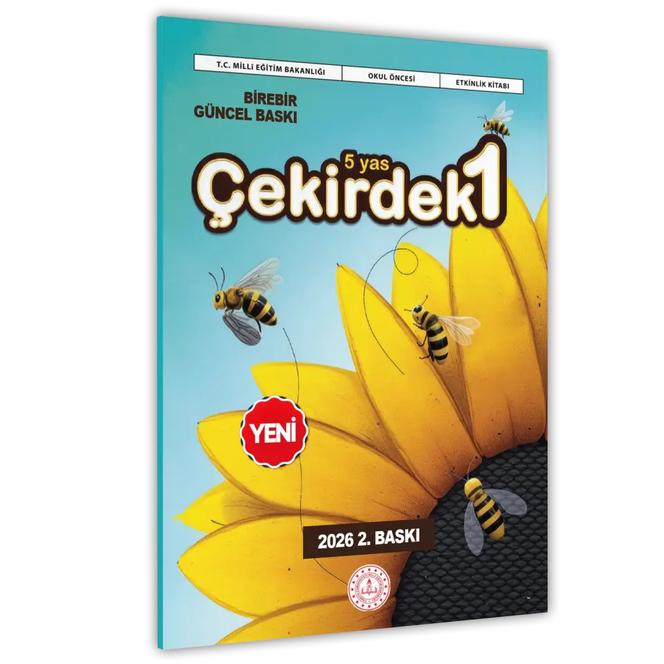 2026 5 Yaş Okul Öncesi MEB Etkinlik Kitabı Çekirdek 1 Eğlenceli ve Öğretici Aktiviteler BASKI ÜCRETİ