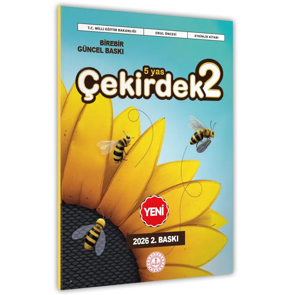 2026 5 Yaş Okul Öncesi MEB Etkinlik Kitabı Çekirdek 2 Eğlenceli ve Öğretici Aktiviteler BASKI ÜCRETİ