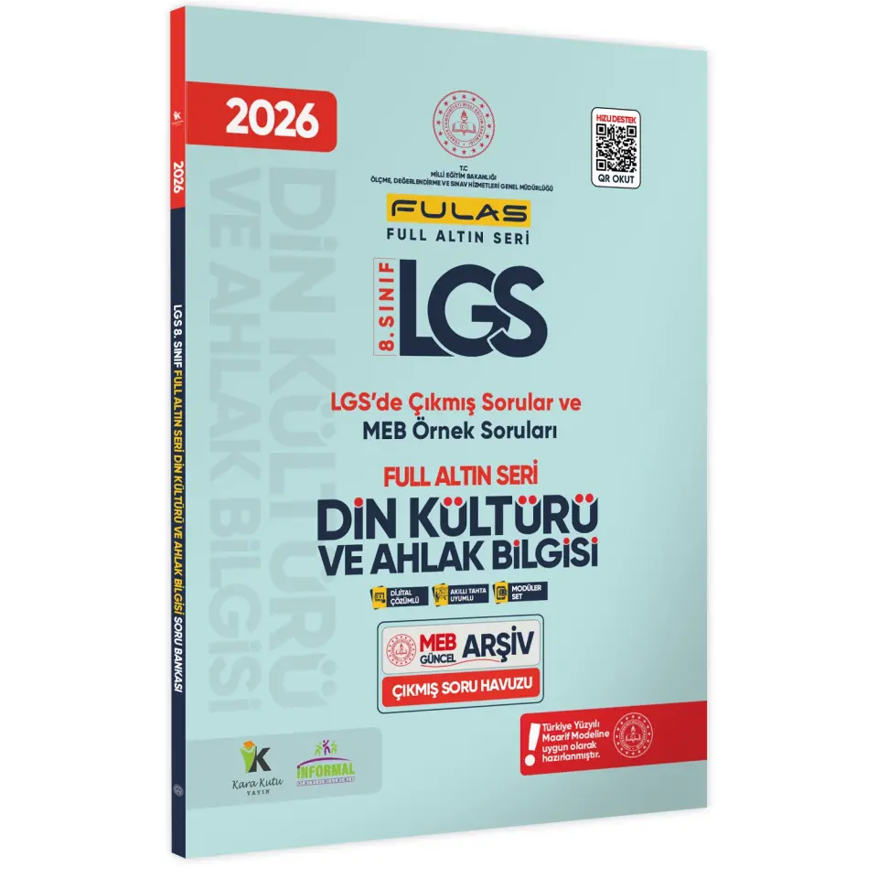2026 8.Sınıf Full LGS Altın Seri(FULAS)MEB Çıkmış Modüler Soru Bankası Seti Çözümlü EN KAPSAMLI SET