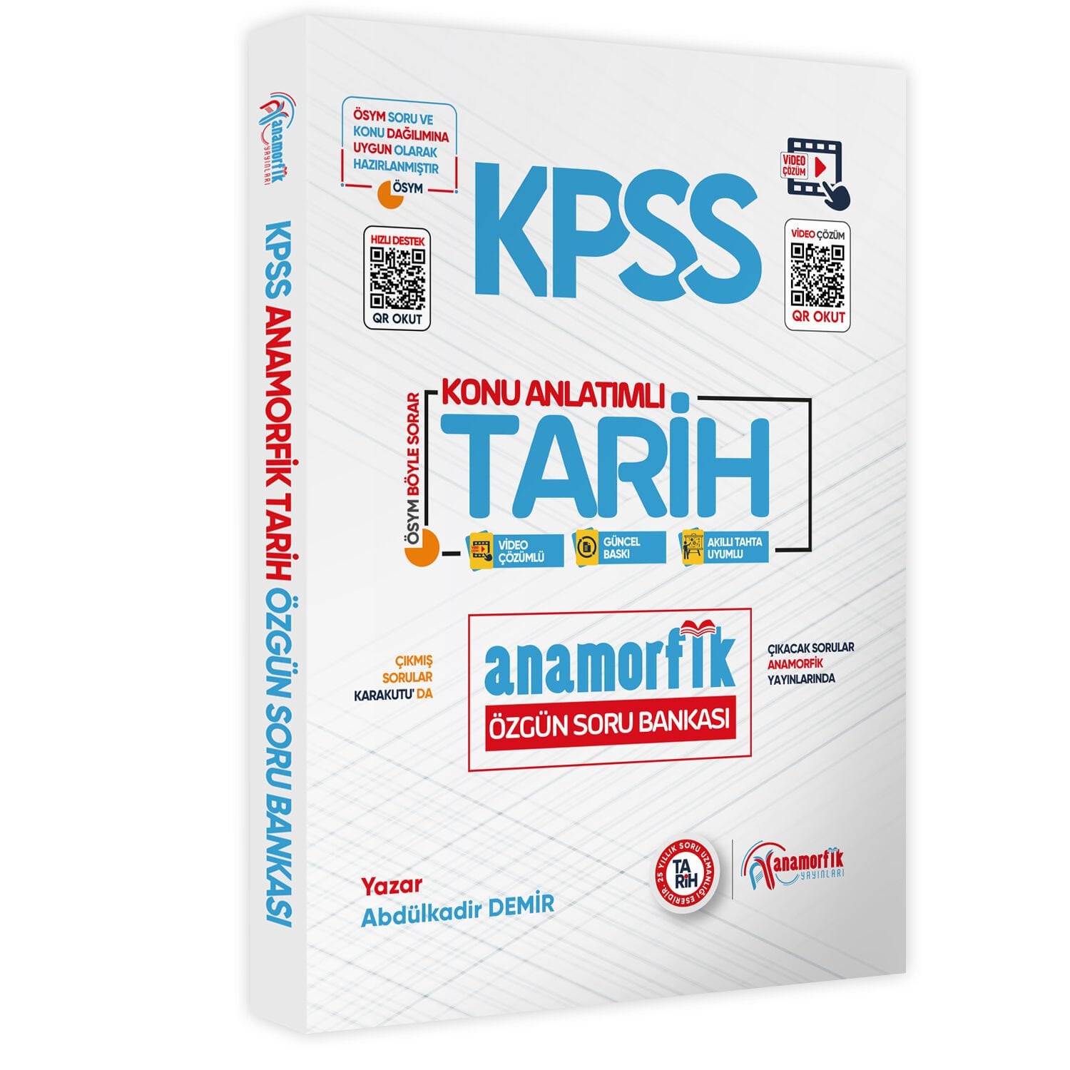 KPSS Anamorfik TARİH Konu Anlatımlı Dijital Çözümlü Soru Bankası