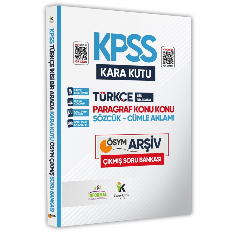 KPSS Genel Yeteneğin Kara Kutusu Altın Set Konu Özetli Dijital Çözümlü Çıkmış Soru Bankası