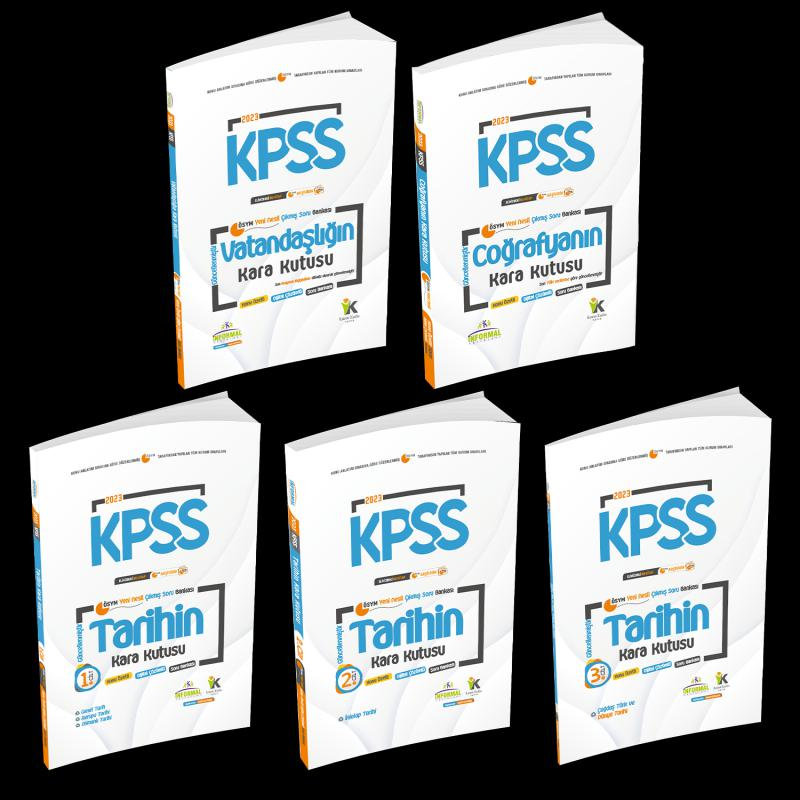 KPSS Kara Kutu Genel Kültür Altın Set Konu Özetli Dijital Çözümlü 5li ÖSYM Çıkmış Soru Bankası