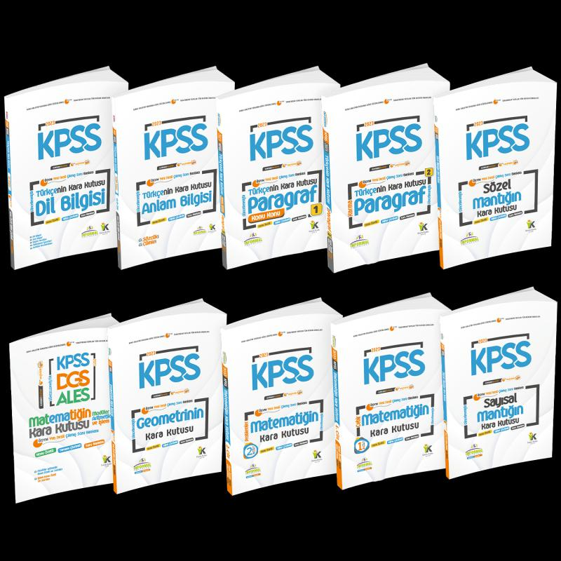 KPSS Kara Kutu Genel YETENEK Altın Set Konu Özetli Dijital Çözümlü 9lu ÖSYM Çıkmış Soru Bankası