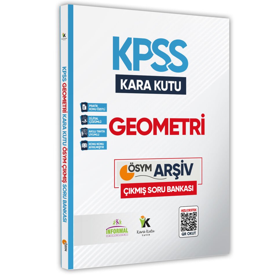 KPSS Kara Kutu Genel Yetenek Genel Kültür Altın Paket Set Dijital Çözümlü Konu Özetli Çıkmış Soru Bankası