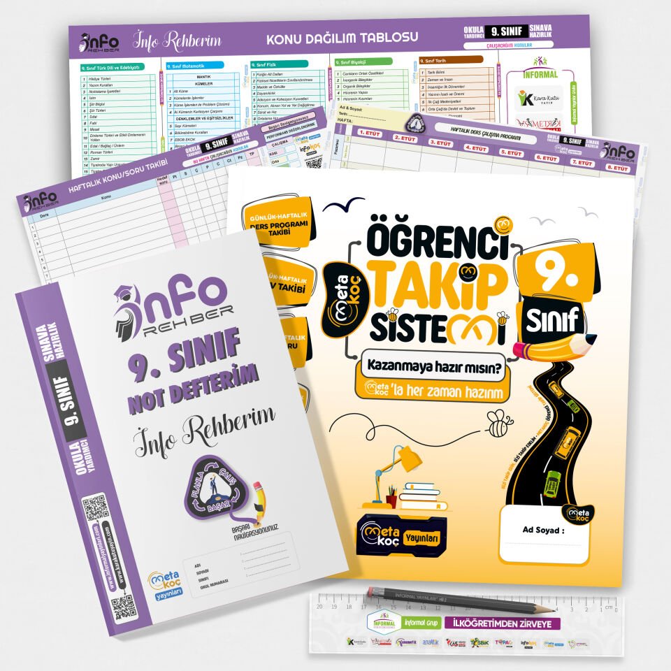 2026 9.Sınıf Meta Koç Öğrenci-Öğretmen Destek Sistemi ÖDS (Eğitim Koçluğu ve Öğrenci Takip Seti)