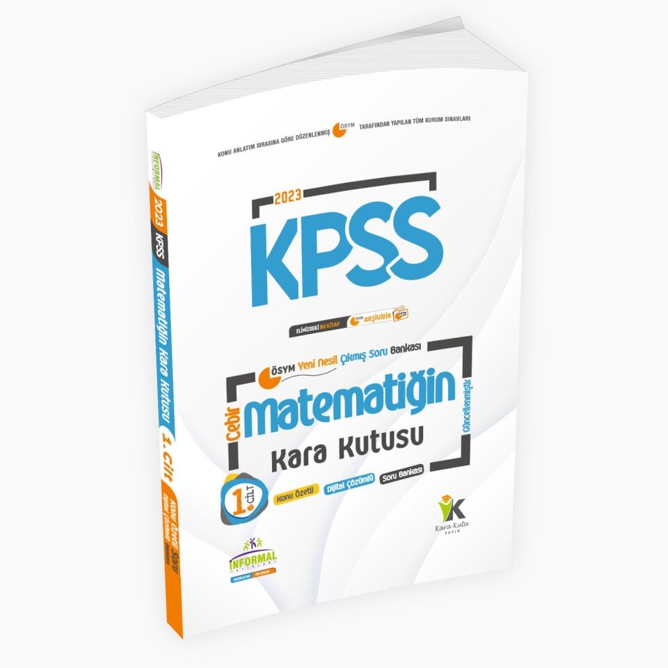KPSS Matematik 1.-2.Cilt ve Geometrinin Kara Kutusu Konu Özetli D.Çözümlü Soru Bankası Altın Set