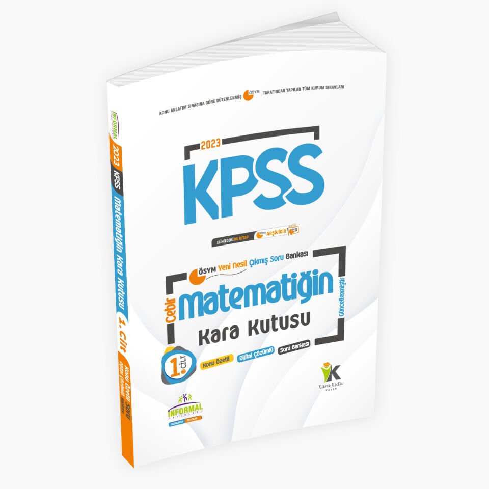 KPSS Matematik 1.-2.Cilt ve Geometrinin Kara Kutusu Konu Özetli D.Çözümlü Soru Bankası Altın Set