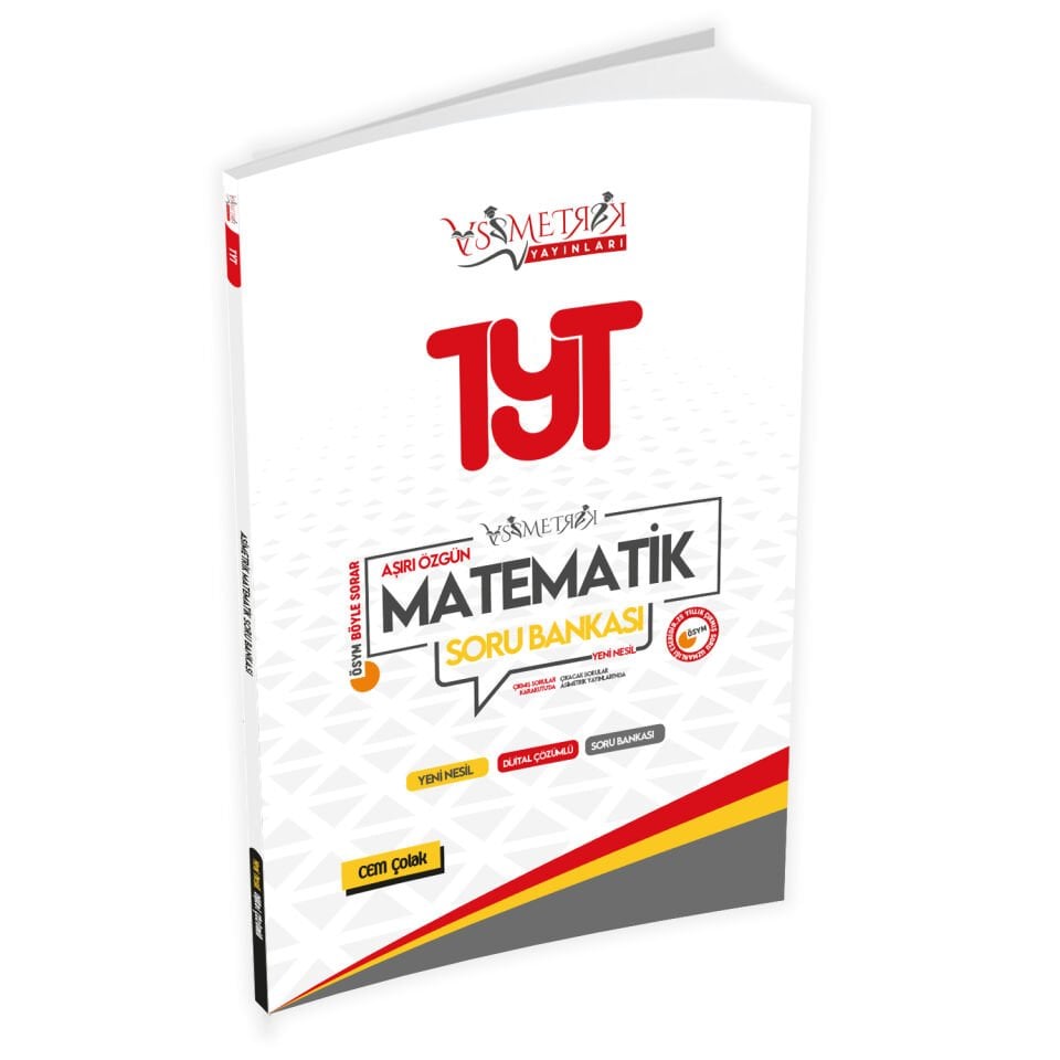 2026 Asimetrik Yayınları YKS-TYT Asimetrik Matematik Dijital Çözümlü Soru Bankası