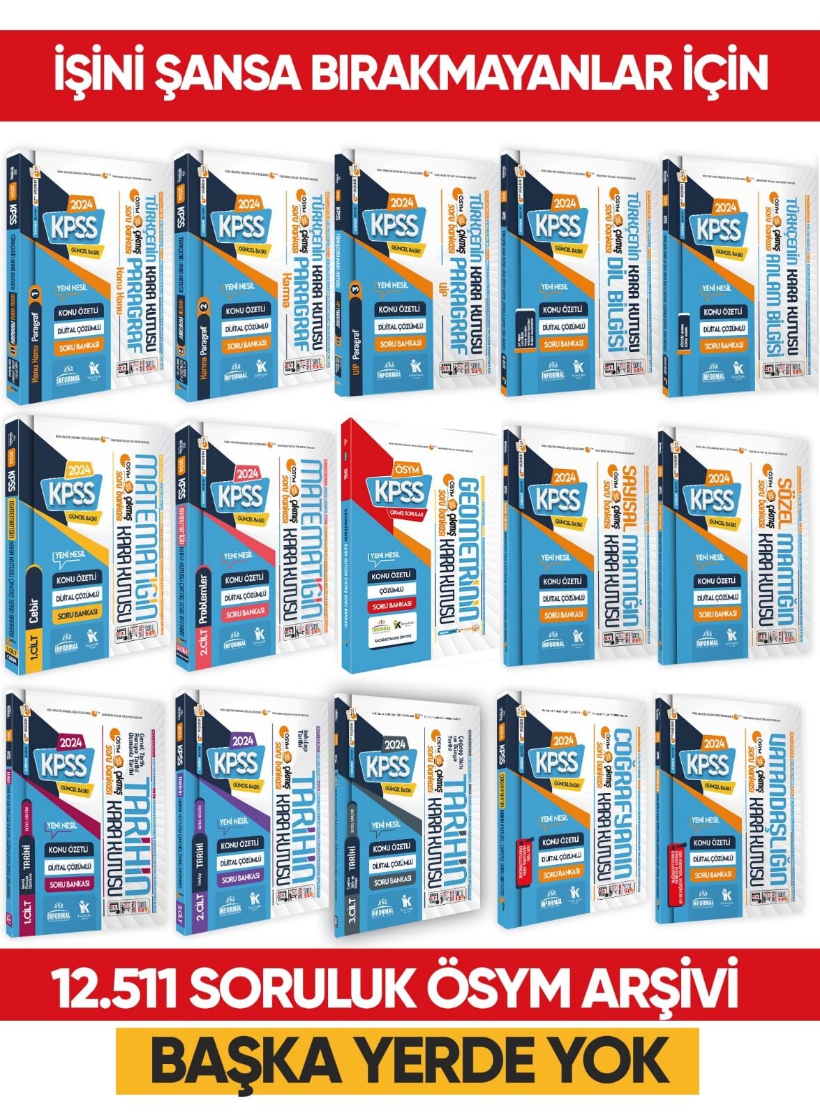 KPSSnin Kara Kutusu Genel Yetenek-Kültür ALTIN PAKET Çözümlü Konu Ö. Soru Bankası