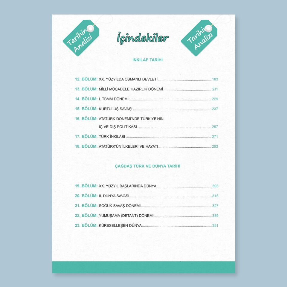 MEB AGS Pratik Notlarla Tarihin Analizi Güncel Konu Anlatımı Kitabı (Yazar Mehmet Yalçın)