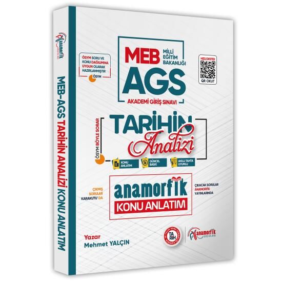 MEB AGS Pratik Notlarla Tarihin Analizi Güncel Konu Anlatımı Kitabı (Yazar Mehmet Yalçın)