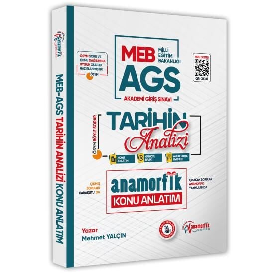 MEB AGS Pratik Notlarla Tarihin Analizi Güncel Konu Anlatımı Kitabı (Yazar Mehmet Yalçın)