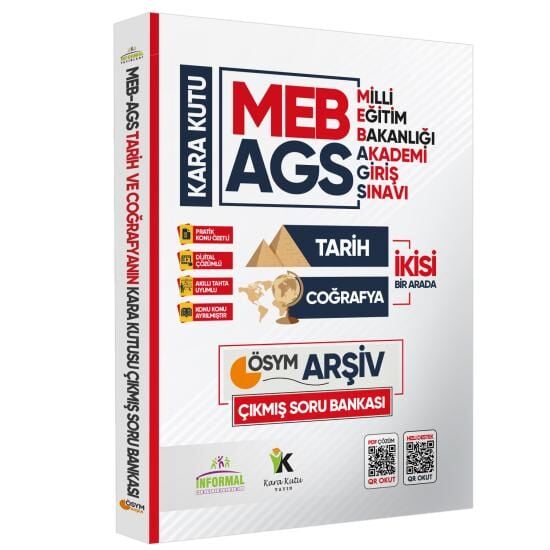 MEB-AGS Tarih ve Coğrafyanın Kara Kutusu En Kapsamlı ÖSYM Çıkmış Soru Bankası Konu Özetli Çözümlü