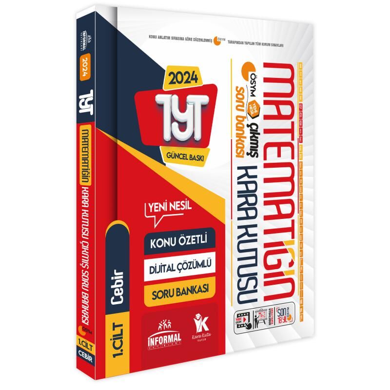 SIFIRDAN YKS-TYT Matematik ve Geometrinin Kara Kutusu Konu Ö. Çözümlü Soru Bankası Altın Set