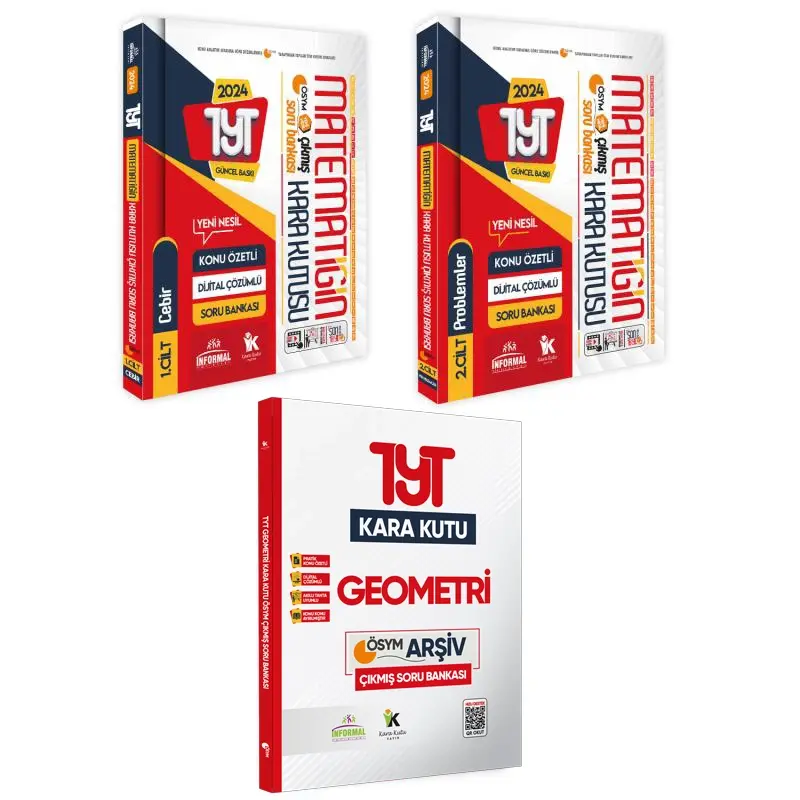 SIFIRDAN YKS-TYT Matematik ve Geometrinin Kara Kutusu Konu Ö. Çözümlü Soru Bankası Altın Set