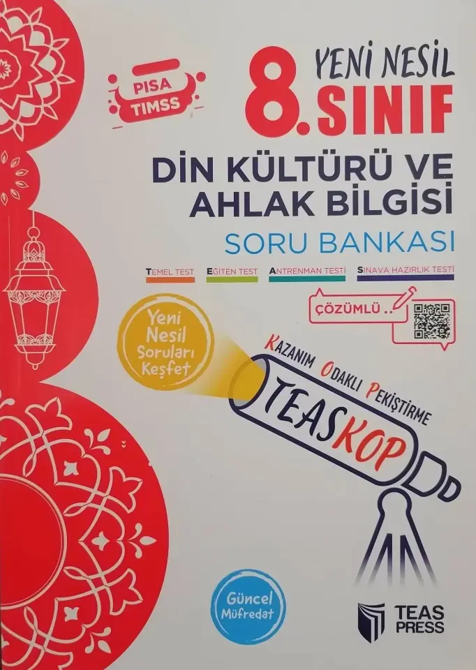 Teas Press 8.Sınıf LGS Din Kültürü Soru Bankası