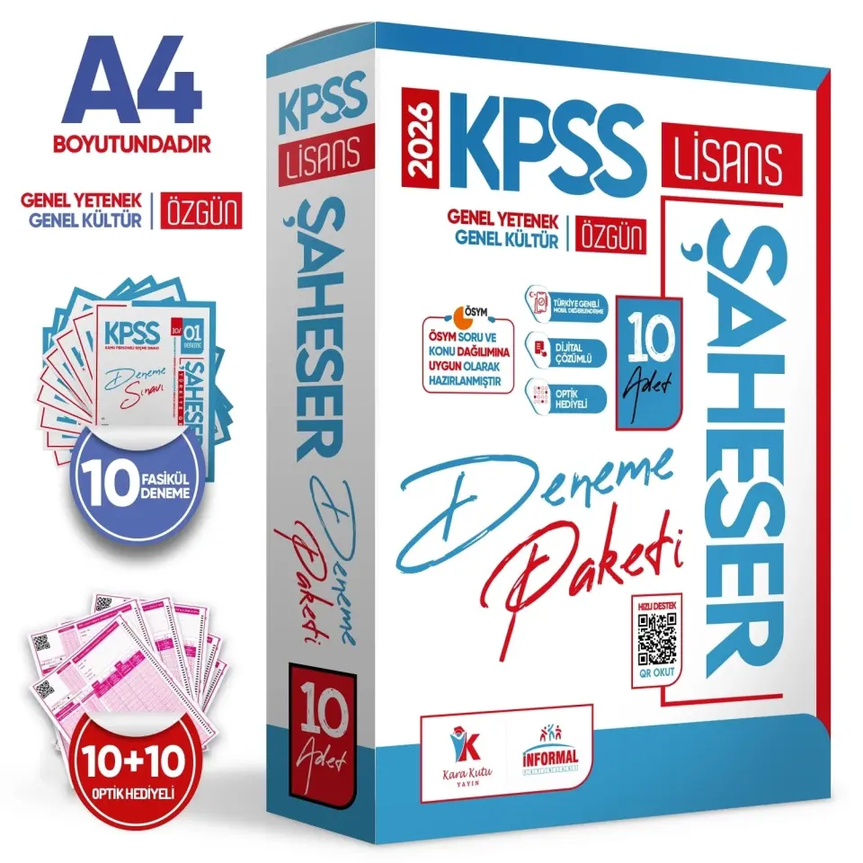 2026 KPSS Full 6lı Özgün-Tıpkı-Karma-Çıkmış-Manifesto Güncel Türkiye Geneli Çözümlü Deneme Paketi