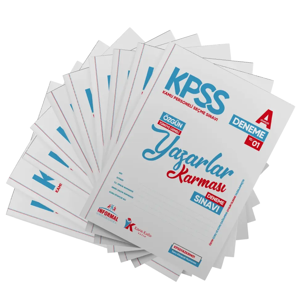 2026 KPSS Lisans GY-GK Yazarlar Karması Türkiye Geneli KURUMSAL 10lu Dijital Çözümlü Deneme Paketi
