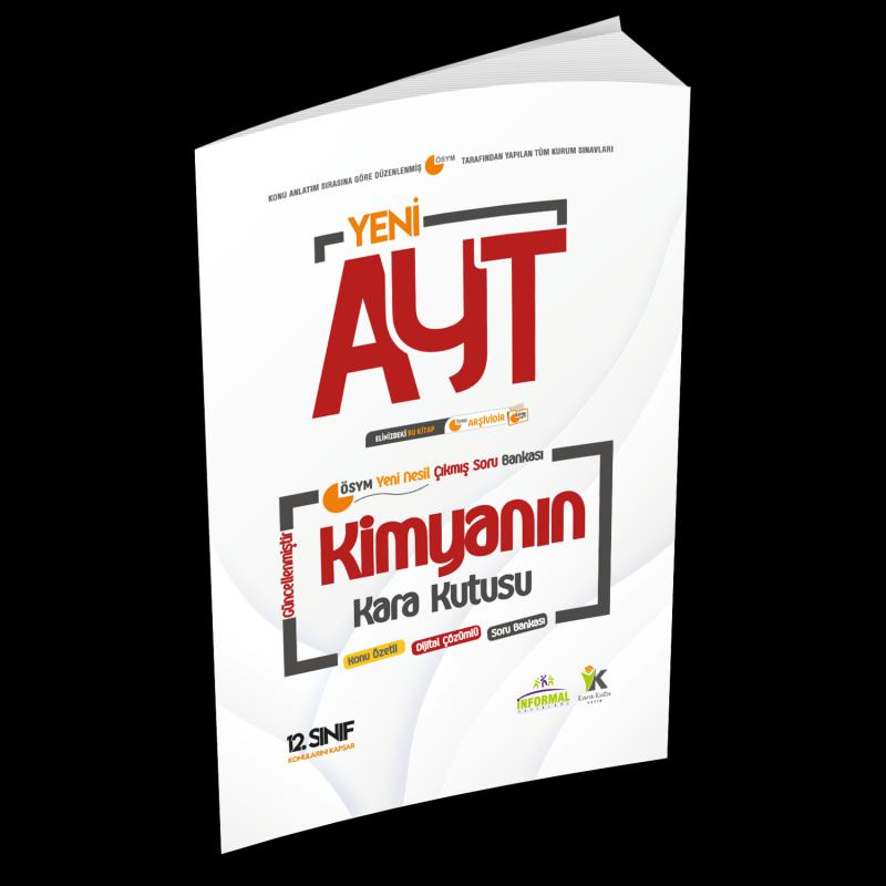 YKS AYT KİMYANIN Kara Kutusu 2li SET Konu Özetli Dijital Çözümlü ÖSYM Soru BANKASI PAKET SET