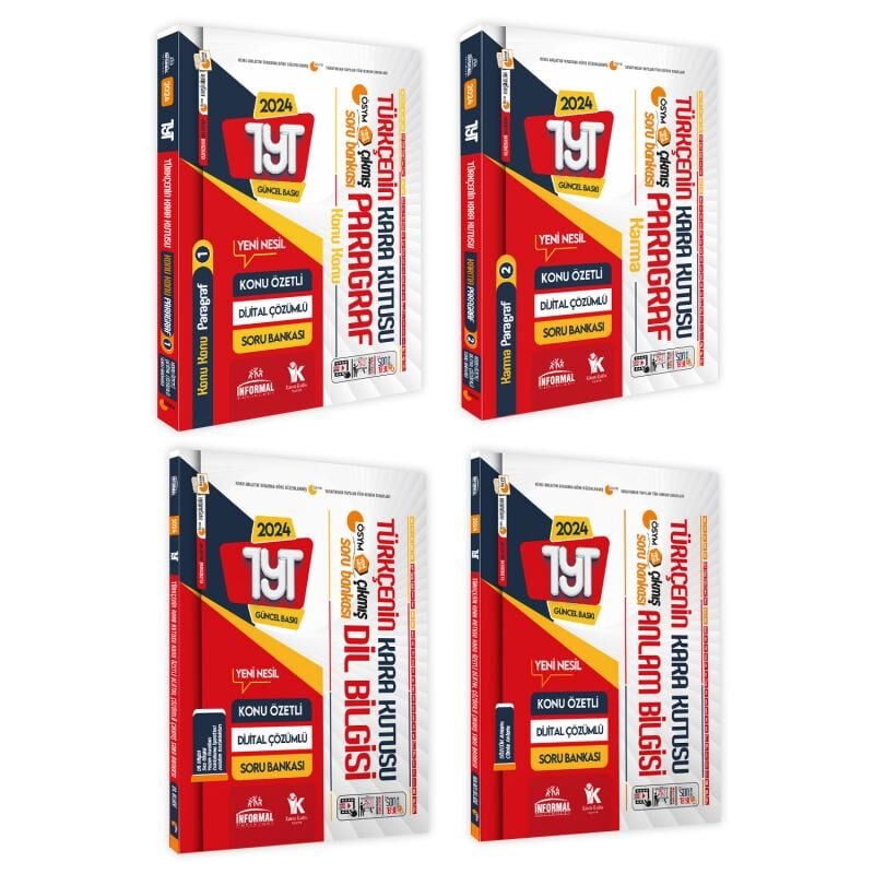 YKS TYT Türkçenin Kara Kutusu Konu Özetli D.Çözümlü ÖSYM ÇIKMIŞ Soru Bankası Altın SET PAKET
