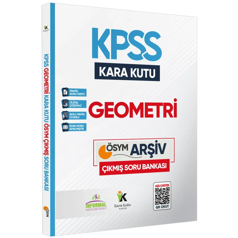 2026 KPSS Önlisans GY Kara Kutu TEKLİ KİTAP SET ÖSYM Çıkmış Soru Bankası Konu Özetli Çözümlü