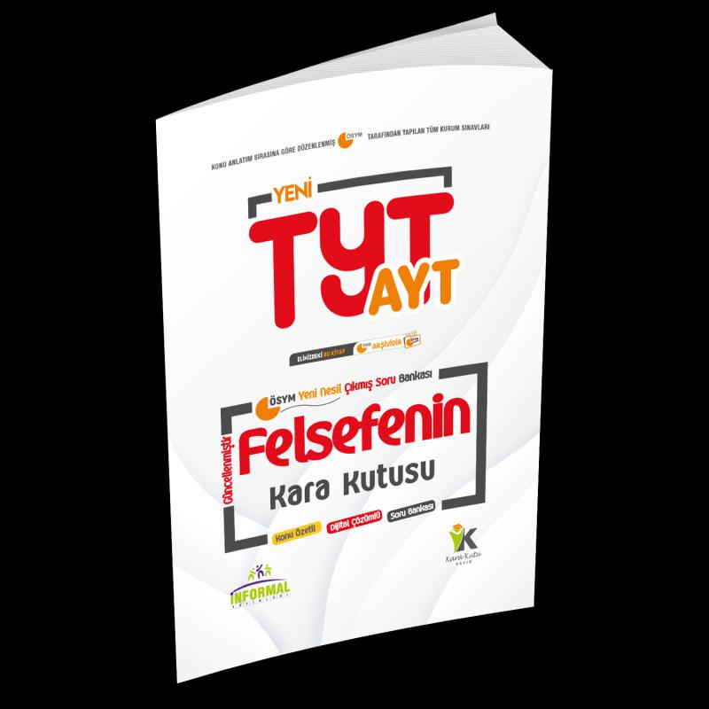 YKS-TYT AYT Felsefenin Kara Kutusu Konu Özetli Dijital Çözümlü ÖSYM Çıkmış Soru Havuzu Bankası