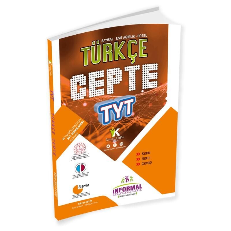 YKS-TYT CEP SET PAKET - KONU-SORU-CEVAP ÖSYM ANALİZ SERİSİ