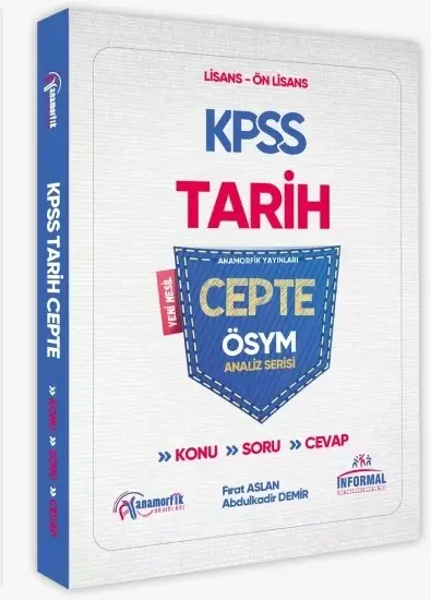 2026 KPSS TARİH CEPTE KONU-SORU-CEVAP ÖSYM ANALİZ SERİSİ