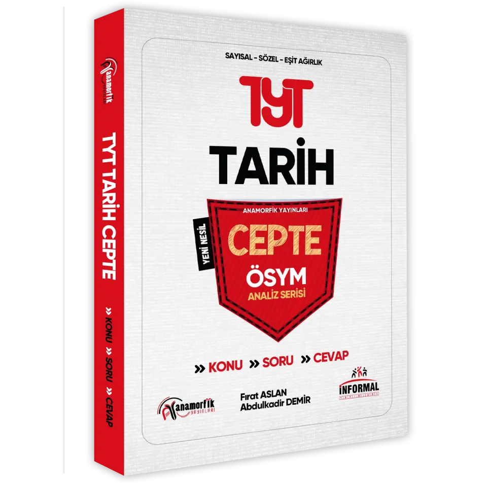 YKS-TYT TARİH CEPTE KONU-SORU-CEVAP ÖSYM ANALİZ SERİSİ